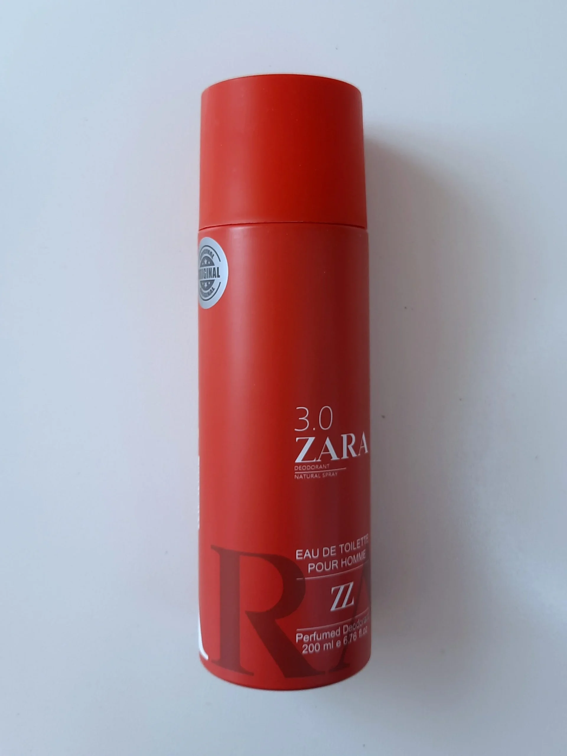 اسپری خوشبو کننده بدن زارا ZARA کد 3.0 قرمز