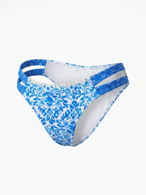 مایو بیکینی زنانه کاپشی cupshe رنگ آبی